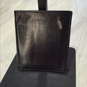 Vintage Coach Men’s Black Leather Wallet